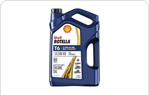 Shell ROTELLA T6 5W-40 Synthetic Diesel Engine Oil