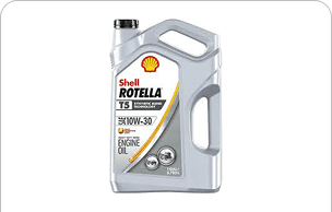 Shell ROTELLA T5 10W-30 Synthetic Blend Diesel Engine Oil