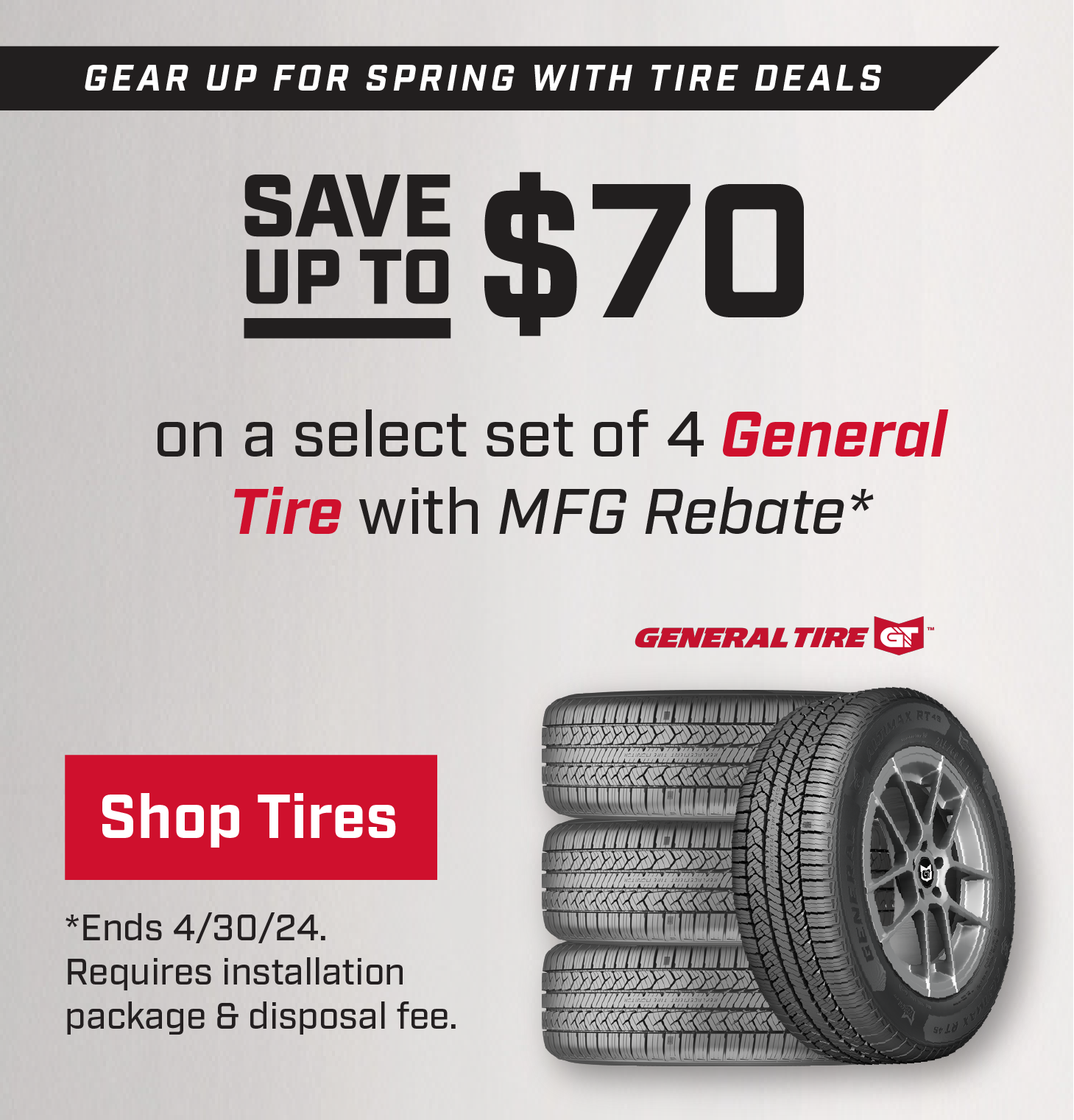 Tire Shop Near Me | New Tires for Cars, Trucks and SUVs